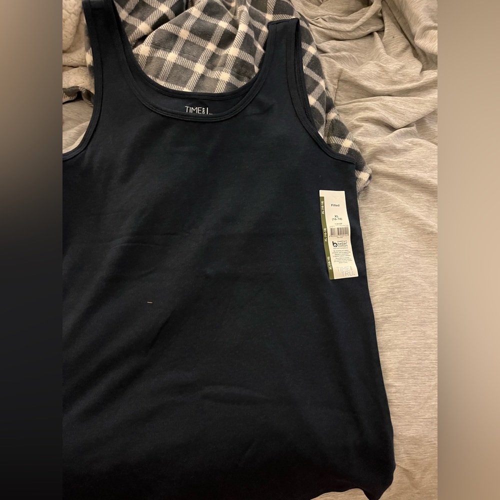 Navy blue xl tank